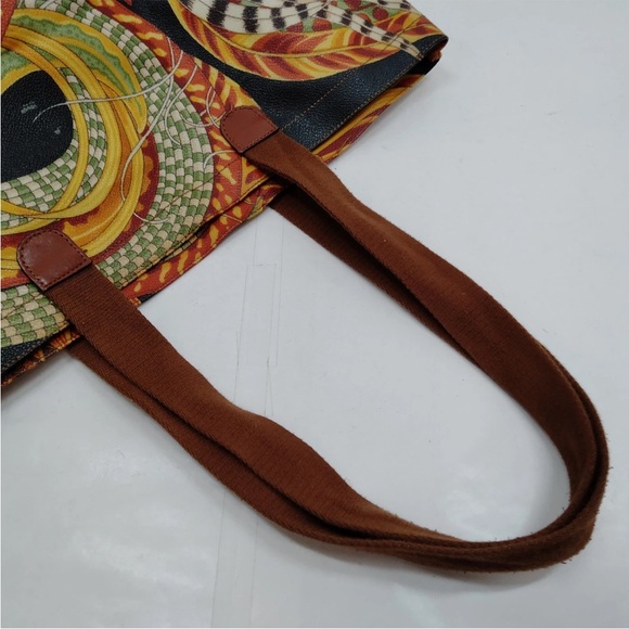 Salvatore Ferragamo Jungle Print Tote Bag - Picture 7 of 13